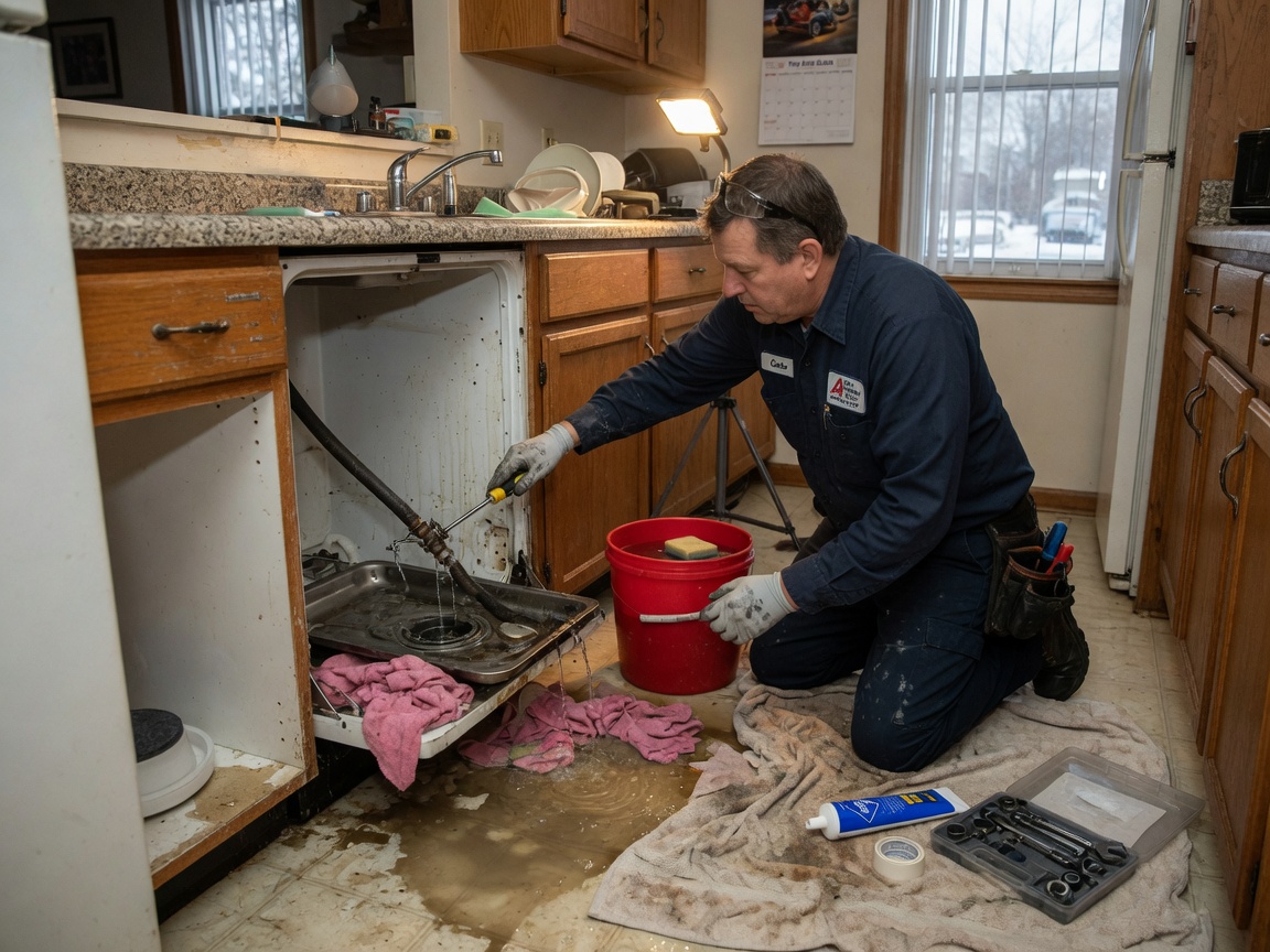 Dishwasher Leak Repair in Troy, MI