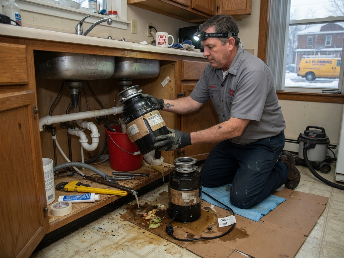 Garbage Disposal Replacement in Troy, MI
